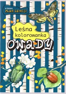 Owady. Leśna kolorowanka
