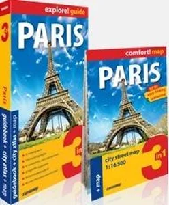 Paris 3in1: guidebook+ city atlas + map Paris 3in1: guidebook+ city atlas + map