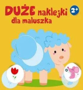 Duże naklejki dla maluszka. Owieczka 2+ Duże naklejki dla maluszka. Owieczka 2+
