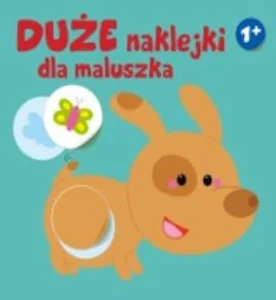 Duże naklejki dla maluszka. Piesek 1+