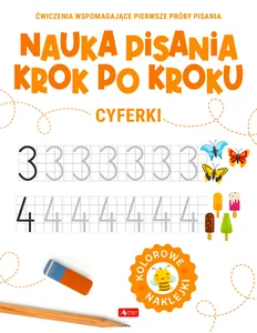 Nauka pisania krok po kroku. Cyferki Nauka pisania krok po kroku. Cyferki
