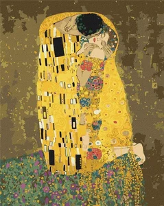 Malowanie po numerach - Pocałunek 2 Gustav Klimt Malowanie po numerach - Pocałunek 2 Gustav Klimt