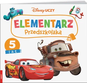 Disney Uczy mix Elementarz przedszkolaka 5 lat