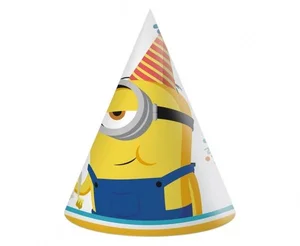 Czapeczki papierowe Minions 2 The Rise of Gru 6szt Czapeczki papierowe Minions 2 The Rise of Gru 6szt