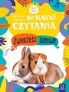 Zwierzęta domowe. Wyrazy i zdania do nauki czytania. Duże litery Zwierzęta domowe. Wyrazy i zdania do nauki czytania. Duże litery