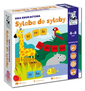 Gra Sylaba do sylaby 4-8 lat Kapitan Nauka Gra Sylaba do sylaby 4-8 lat Kapitan Nauka