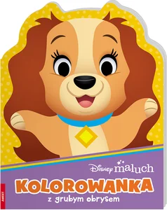 Disney Maluch Kolorowanka z grubym obrysem