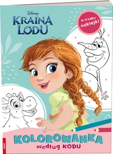 Kraina Lodu Kolorowanka według kodu Kraina Lodu Kolorowanka według kodu
