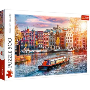 Trefl puzzle 500 Amsterdam Holandia Trefl puzzle 500 Amsterdam Holandia