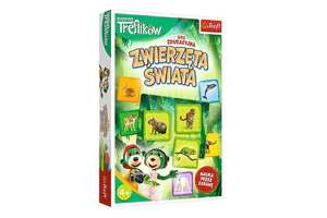 Zwierzęta świata Rodzina Treflików Gra edukacyjna Zwierzęta świata Rodzina Treflików Gra edukacyjna