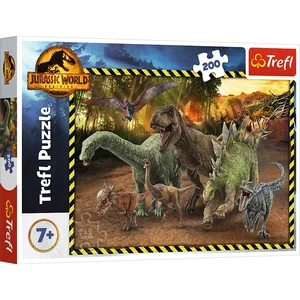 Puzzle Dinozaury z Parku Jurajskiego Jurassic World 200 Puzzle Dinozaury z Parku Jurajskiego Jurassic World 200