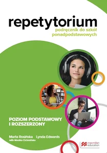 Repetytorium Język angielski Podręcznik + wersja cyfrowa Poziom podstawowy i rozszerzony Szkoła ponadpodstawowa