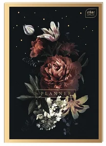 Interdruk, Planer A5, 80 kartek - Satin Gold