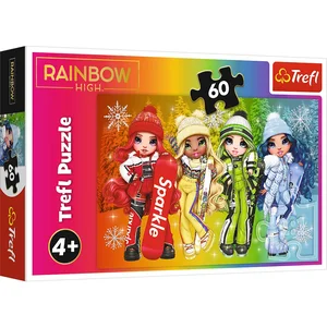 Trefl 60 Radosne lalki Rainbow high MGA