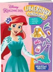 Disney Księżniczka Ubieranki naklejanki