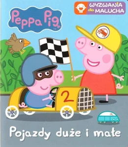Peppa Pig Wyzwania dla malucha Pojazdy duże i małe