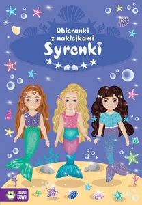Ubieranki z naklejkami Syrenki Ubieranki z naklejkami Syrenki