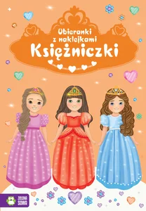 Ubieranki z naklejkami Księżniczki Ubieranki z naklejkami Księżniczki