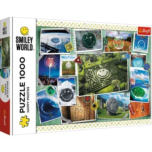 Trefl puzzle 1000 Wesołe zdjęcia Smiley with fee