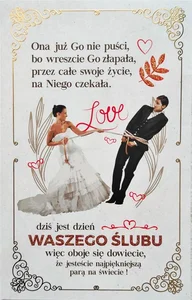 Karnet Ślub Karnet Ślub