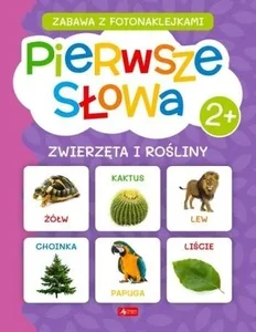 Pierwsze słowa Zab z fotonaklejk Zwierzęta Fabulo