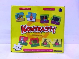 Puzzle edukacyjne 50 kontrasty