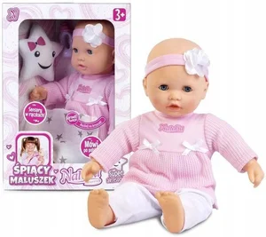 Lalka Natalia śpiący maluszek 38 cm