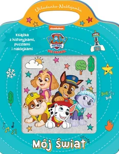 Psi Patrol. Układanka-Naklejanka. Mój świat