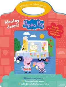 Peppa Pig Układanka-Naklejanka. Idealny dzień