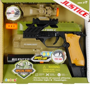Pistolet + akcesoria