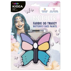 Farby do twarzy motylek Kidea 8 kolorów Farby do twarzy motylek Kidea 8 kolorów