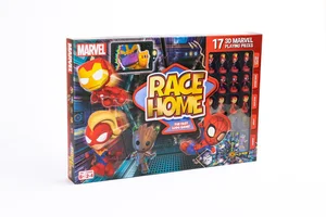 Gra planszowa Race Home Marvel 17 figurek 3D
