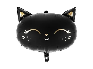 Balon foliowy Kotek 48x36cm czarny Balon foliowy Kotek 48x36cm czarny