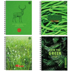 Zeszyt A5/80K kratka Think Green (5szt) Zeszyt A5/80K kratka Think Green (5szt)