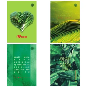Brulion A5/96K kratka Think Green (5szt) Brulion A5/96K kratka Think Green (5szt)