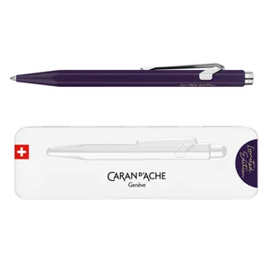 Długopis 849 Dark Purple CARAN D'ACHE w pudełku fioletowy