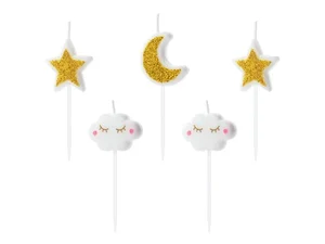 Świeczki urodzinowe Little Star 5szt Świeczki urodzinowe Little Star 5szt
