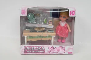 Lalka Natalia z kuchnią 11 cm mix