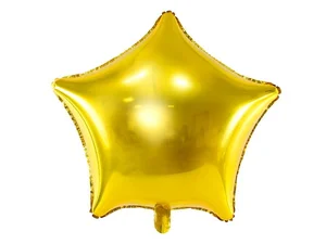 Balon foliowy Gwiazdka 48cm złota Balon foliowy Gwiazdka 48cm złota