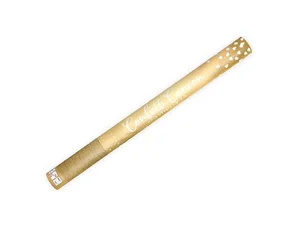 Tuba ze złotymi sercami 60cm Tuba ze złotymi sercami 60cm