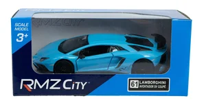 RMZ City Lamborghini Aventador LP750-4 SV błękitny w skali 1:36