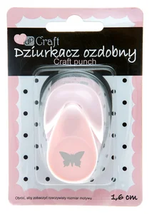Dziurkacz ozdobny Motyl 2 1,6cm Dziurkacz ozdobny Motyl 2 1,6cm