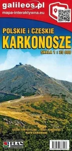 Mapa tur. - Karkonosze polsko-czeskie 1:25 000 Mapa tur. - Karkonosze polsko-czeskie 1:25 000