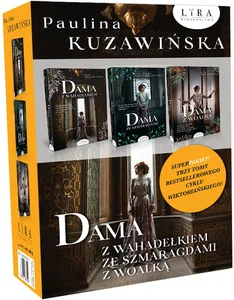 Dama z wahadełkiem, ze szmaragdami, z woalką Pakiet