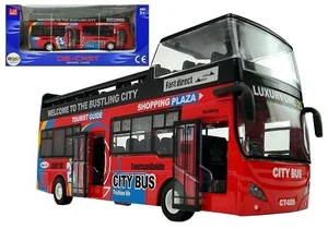 Autobus piętrowy 1:32 czerowny Autobus piętrowy 1:32 czerowny