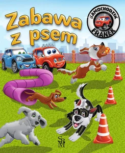 Samochodzik Franek Zabawa z psem