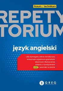 Język angielski Repetytorium liceum technikum 2023 Język angielski Repetytorium liceum technikum 2023