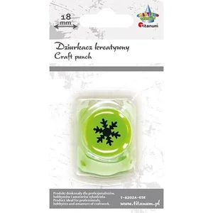 Dziurkacz z motywem 18mm płatek śniegu Dziurkacz z motywem 18mm płatek śniegu
