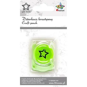Dziurkacz z motywem 18mm gwiazda Dziurkacz z motywem 18mm gwiazda