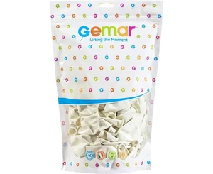 Balony pastelowe białe 33cm 50szt Balony pastelowe białe 33cm 50szt